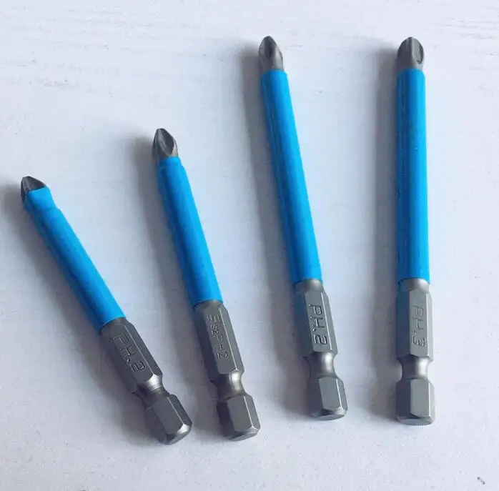 2pcs Magnetic Hex Shank anti-skid Cross Head Screwdriver batch nozzle head PH2*65mm PH2*70mm PH2*90mm PH3*90mm
2pcs Magnetic Hex Shank anti-skid Cross Head Screwdriver batch nozzle head PH2*65mm PH2*70mm PH2*90mm PH3*90mm