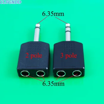 cltgxdd Mono 1/4" Y Splitter Audio Adapter Splitter 6.35 Male Jack to 2 Female 6.35
cltgxdd Mono 1/4" Y Splitter Audio Adapter Splitter 6.35 Male Jack to 2 Female 6.35