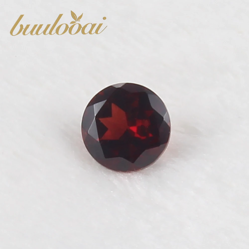 buulooai natural garnet round cut 7*7mm 925 silver jewelry mounting loose gemstones
buulooai natural garnet round cut 7*7mm 925 silver jewelry mounting loose gemstones