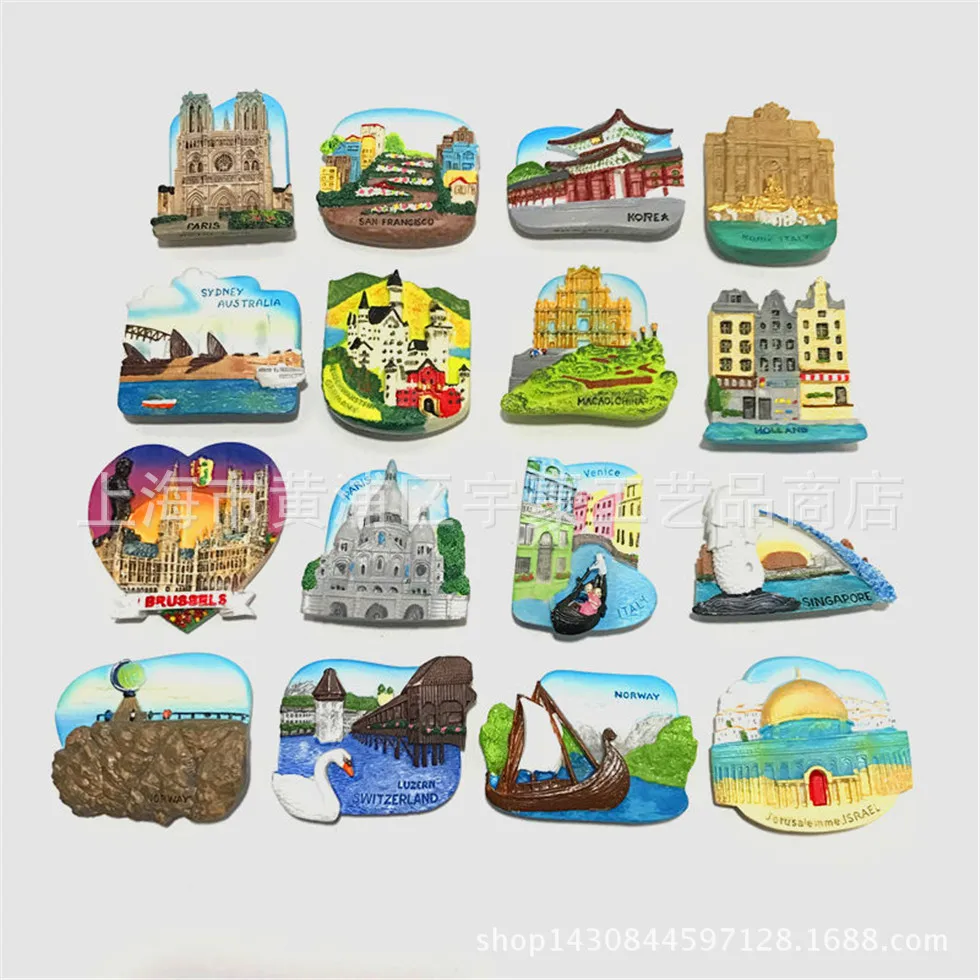 Tourism Scenery Refrigerator Magnet 3DFridge Magnet Sticker Travel Souvenir Kitchen Home Decoration california new york egypt
Tourism Scenery Refrigerator Magnet 3DFridge Magnet Sticker Travel Souvenir Kitchen Home Decoration california new york egypt