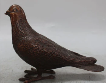 RHS0051 8" Chinese Bronze FengShui Peace Symbolize Animal Fly Bird Birds Dove Sculpture
RHS0051 8" Chinese Bronze FengShui Peace Symbolize Animal Fly Bird Birds Dove Sculpture