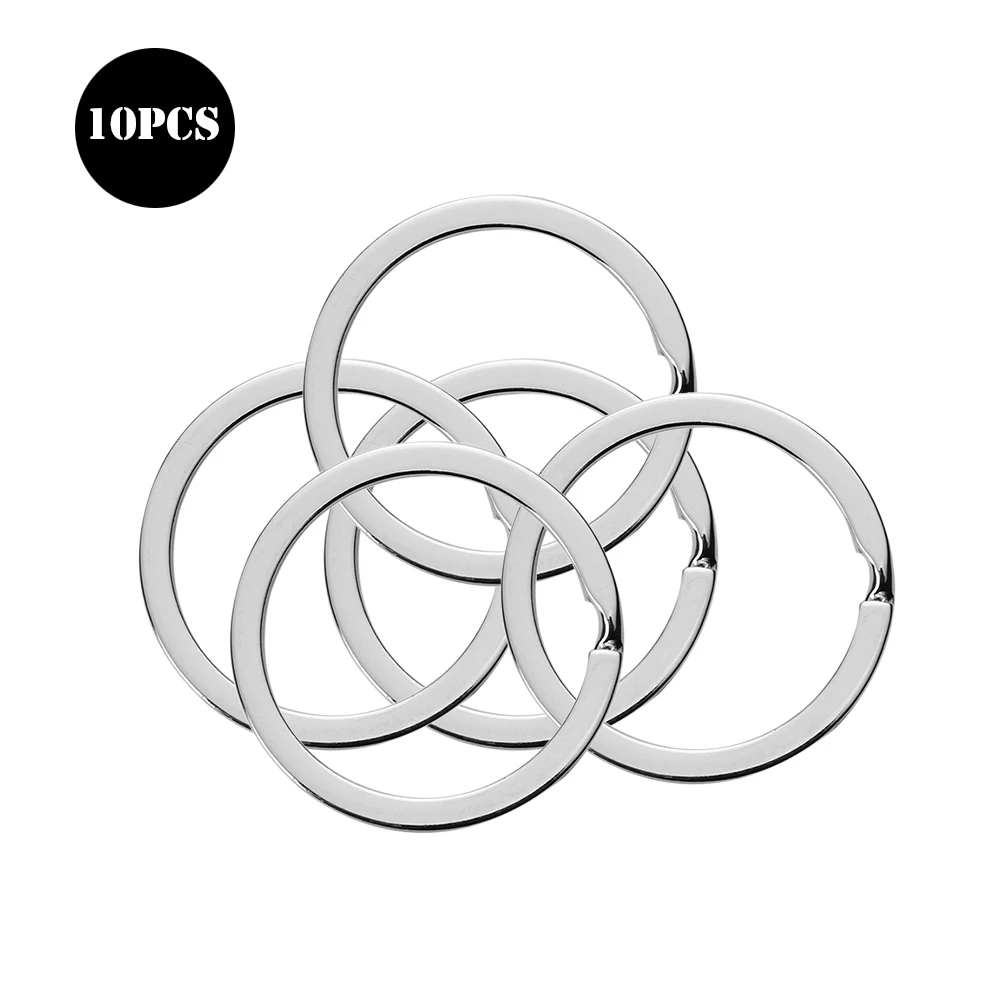 10 Pcs 32mm Metal Key Holder Split Rings Unisex Keyring Keychain Keyfob Accessories 
10 Pcs 32mm Metal Key Holder Split Rings Unisex Keyring Keychain Keyfob Accessories