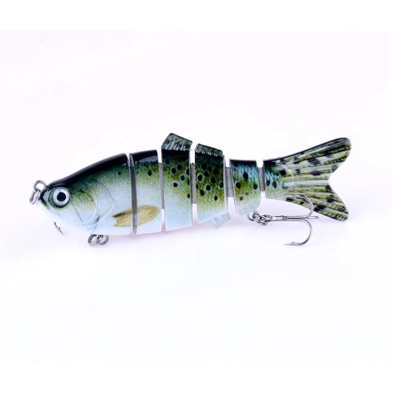 6 Segment Swimbait Lures Crank baits Baits Hard Bait Fishing Lures With Propeller Fishing Tackle Pesca Isca Artificial #2M04 (3)