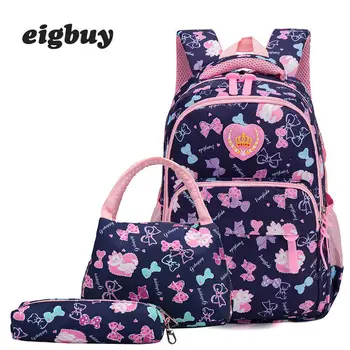 School Bags Children Backpacks Student Kids Bag Simple Splash-proof Toddler Backpack Girls Sweet Print Backpack Three-piece
School Bags Children Backpacks Student Kids Bag Simple Splash-proof Toddler Backpack Girls Sweet Print Backpack Three-piece