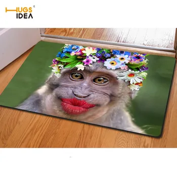 HUGSIDEA Creative Sexy Red Lips Floor Carpet 3D Funny Animal Monkey Printing Entrance Doormat Rugs for Living Room Kitchen Mats
HUGSIDEA Creative Sexy Red Lips Floor Carpet 3D Funny Animal Monkey Printing Entrance Doormat Rugs for Living Room Kitchen Mats