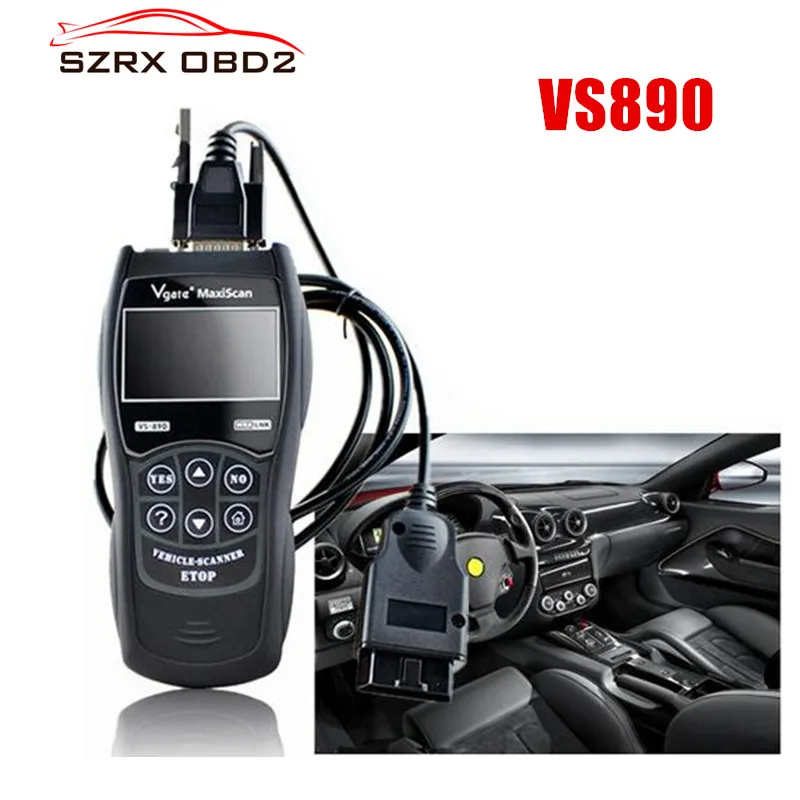 Best price VS890 OBD2 Code Reader Universal VGATE VS890 OBD2 Scanner Multi-language Car Diagnostic Tool Vgate MaxiScan VS890
Best price VS890 OBD2 Code Reader Universal VGATE VS890 OBD2 Scanner Multi-language Car Diagnostic Tool Vgate MaxiScan VS890