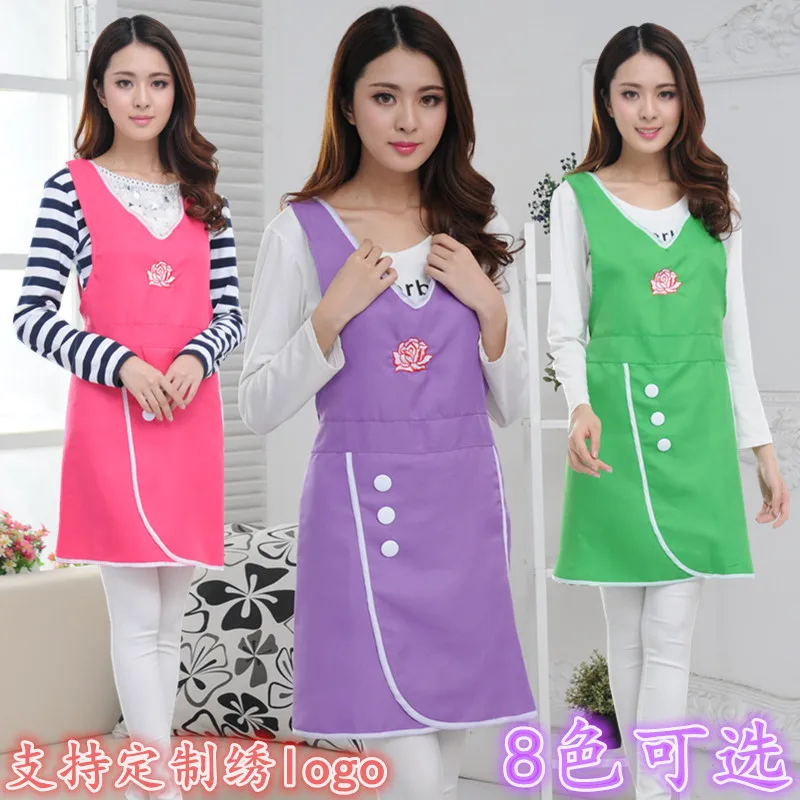 Fashion Beautician apron overall elegant apron manicure and pedicure nail salon apron
Fashion Beautician apron overall elegant apron manicure and pedicure nail salon apron