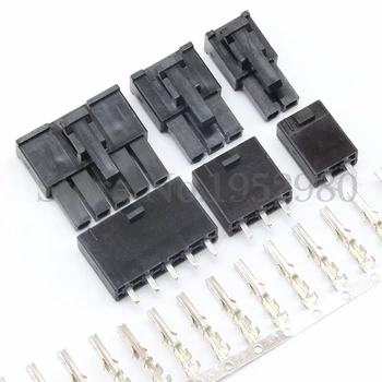 30 Set 4.2mm Connector 5557 Single Row 2/3/4/5/6P Black Straight Pin Wafer Male Housing Terminals
30 Set 4.2mm Connector 5557 Single Row 2/3/4/5/6P Black Straight Pin Wafer Male Housing Terminals