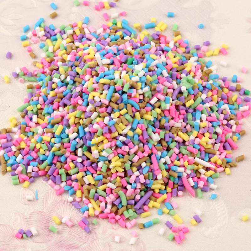 20g Fake Sprinkles Decoration For slime Filler DIY Slime Supplies simulation Candy Cake Dessert Accessories Toys for children
20g Fake Sprinkles Decoration For slime Filler DIY Slime Supplies simulation Candy Cake Dessert Accessories Toys for children