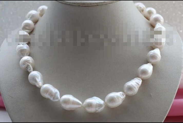 17" Genuine Natural 22mm White Reborn Keshi Pearl Necklace 14KGP #f1844!Noble style Natural Fine jewe fast SHIPPING
17" Genuine Natural 22mm White Reborn Keshi Pearl Necklace 14KGP #f1844!Noble style Natural Fine jewe fast SHIPPING
