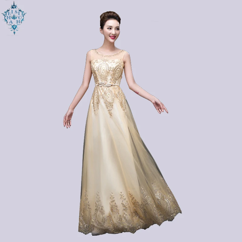 Ameision Tulle Lace Muslim Gold Evening Dresses Long Beading Formal gown Prom Embroidery Robe de Soiree Mother of the Bride
Ameision Tulle Lace Muslim Gold Evening Dresses Long Beading Formal gown Prom Embroidery Robe de Soiree Mother of the Bride