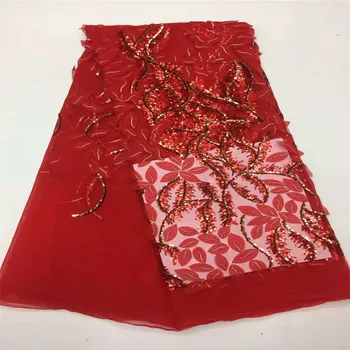 African Fabric 2018 Wedding Embroidered Tulle Lace Fabric Sequins Nigerian French Fabric High Quality African Tulle Lace
African Fabric 2018 Wedding Embroidered Tulle Lace Fabric Sequins Nigerian French Fabric High Quality African Tulle Lace