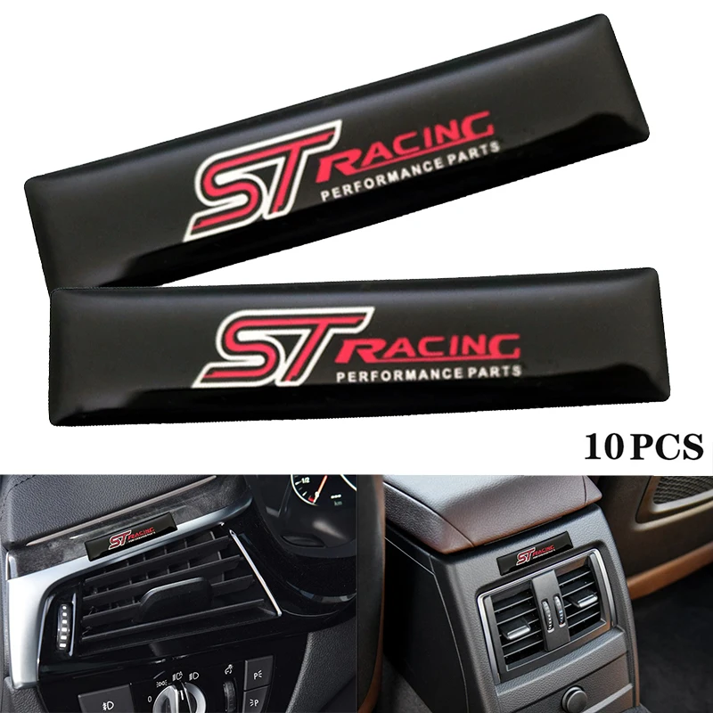 Car styling 10Pcs ST RACING MOTOR SPORT GO FURTHER Car Stickers for FORD FOCUS 2 Focus 3 Mondeo Fiesta Kuga MK2 MK3 MK4
Car styling 10Pcs ST RACING MOTOR SPORT GO FURTHER Car Stickers for FORD FOCUS 2 Focus 3 Mondeo Fiesta Kuga MK2 MK3 MK4