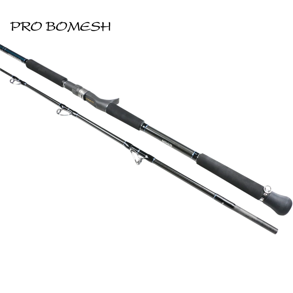 Pro Bomesh 1Set 2.4m Full Fuji Components 2 Section Swirl Sanded Carbon 80-150# Boat Rod Pole Fuji SIC Guide Reel Seat
Pro Bomesh 1Set 2.4m Full Fuji Components 2 Section Swirl Sanded Carbon 80-150# Boat Rod Pole Fuji SIC Guide Reel Seat