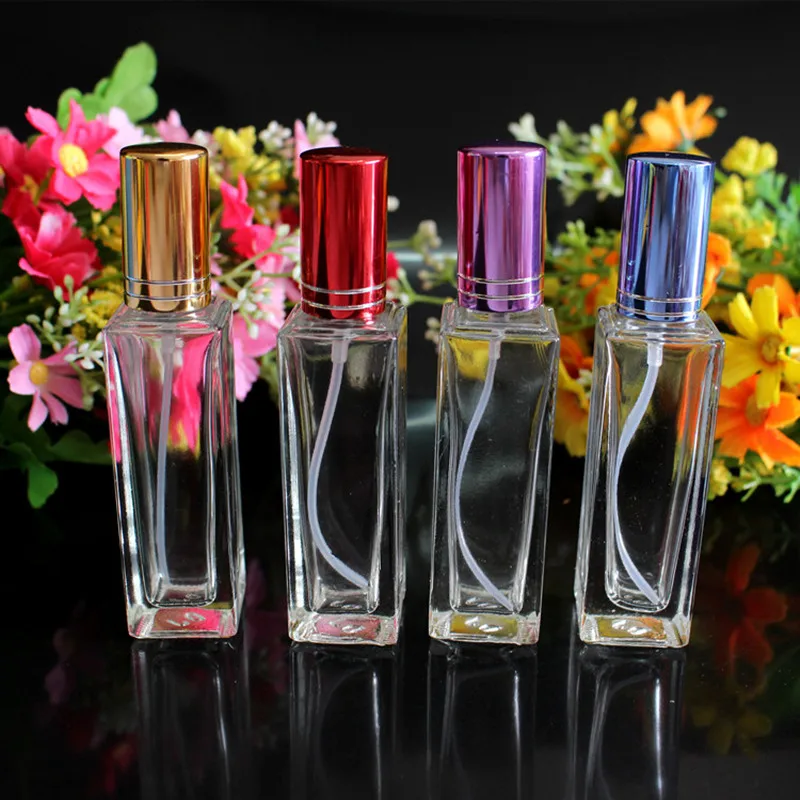 20ml Square Empty Thick clear Glass Perfume Spray Bottles Lotion Bottle Portable Perfumes Atomizer Container F183
20ml Square Empty Thick clear Glass Perfume Spray Bottles Lotion Bottle Portable Perfumes Atomizer Container F183