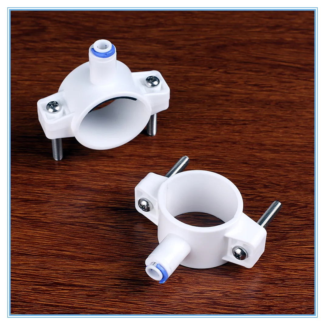 RO Water 40mm Drain Waste Water Pipe Clamp Saddle Valve Clips 1/4" OD Hose Quick Connection Reverse Osmosis Aquarium System
RO Water 40mm Drain Waste Water Pipe Clamp Saddle Valve Clips 1/4" OD Hose Quick Connection Reverse Osmosis Aquarium System