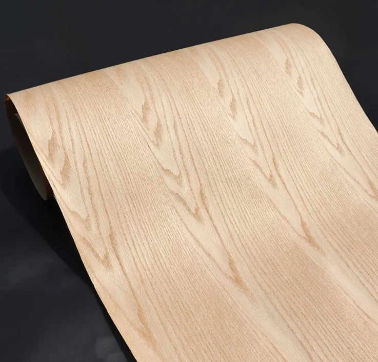 Length: 2.5Meters Thickness:0.3mm Width:55cm Technological Red Oak Patterns Wood Veneer Kraft Paper Composite Veneer
Length: 2.5Meters Thickness:0.3mm Width:55cm Technological Red Oak Patterns Wood Veneer Kraft Paper Composite Veneer