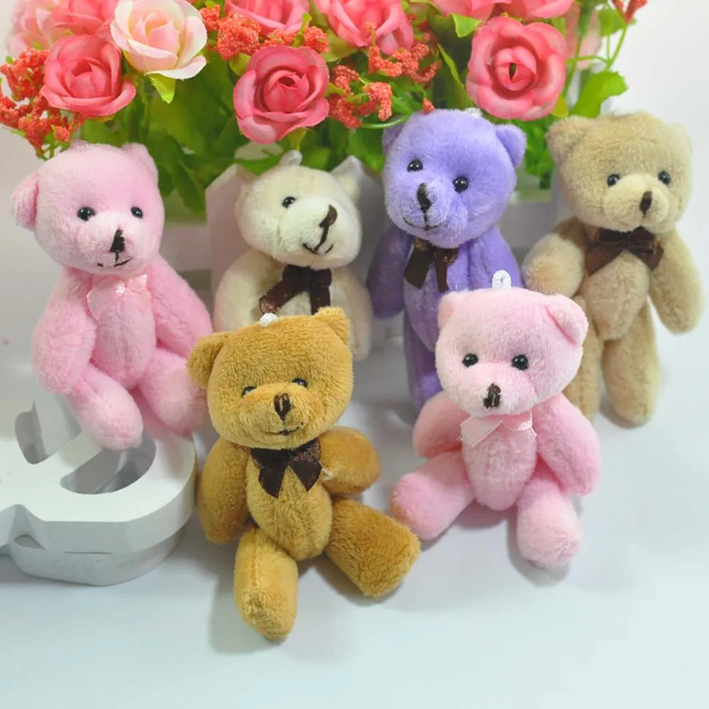 13cm Bow Tie Joint Bear Teddy Bear Doll Mobile Phone Pendant Cartoon Bouquet Material Wedding Plush Toy Keychain Phone Starps
13cm Bow Tie Joint Bear Teddy Bear Doll Mobile Phone Pendant Cartoon Bouquet Material Wedding Plush Toy Keychain Phone Starps