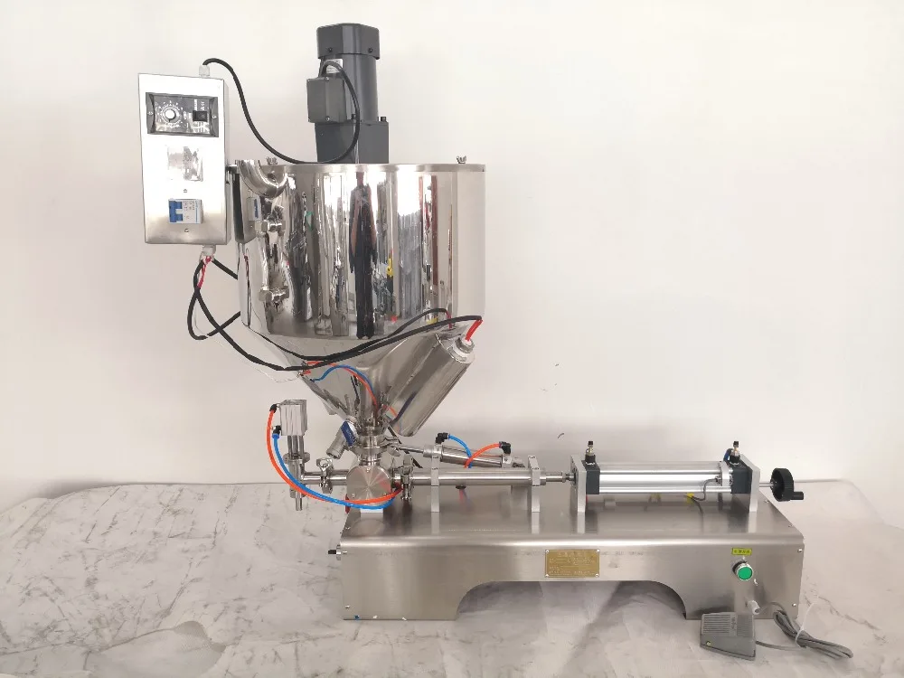 10-100ml pneumatic type Honey filling machine,paste filling machine with heater and agitator
10-100ml pneumatic type Honey filling machine,paste filling machine with heater and agitator
