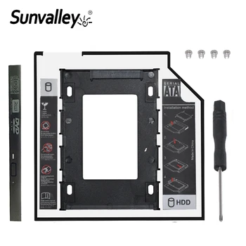Sunvalley Optibay 2nd HDD Caddy 9.5mm Aluminum Universal SATA 3.0 2.5" SSD Case Hard Disk Adapter DVD HDD For Laptop ODD
Sunvalley Optibay 2nd HDD Caddy 9.5mm Aluminum Universal SATA 3.0 2.5" SSD Case Hard Disk Adapter DVD HDD For Laptop ODD