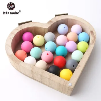 Let's make Baby Teether 20mm 50pc Perle Silicone Round Beads Nursing Accessories Stretchy Nurse Gift Teething Toys Baby Products
Let's make Baby Teether 20mm 50pc Perle Silicone Round Beads Nursing Accessories Stretchy Nurse Gift Teething Toys Baby Products