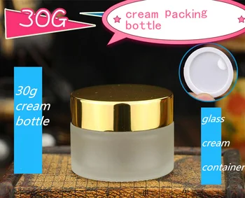 100pcs 1OZ Glass Frosted Facial Cream Jar Empty Cosmetic Sample 30ml Container Emulsion Refillable Pot Gold Lid For Travel
100pcs 1OZ Glass Frosted Facial Cream Jar Empty Cosmetic Sample 30ml Container Emulsion Refillable Pot Gold Lid For Travel