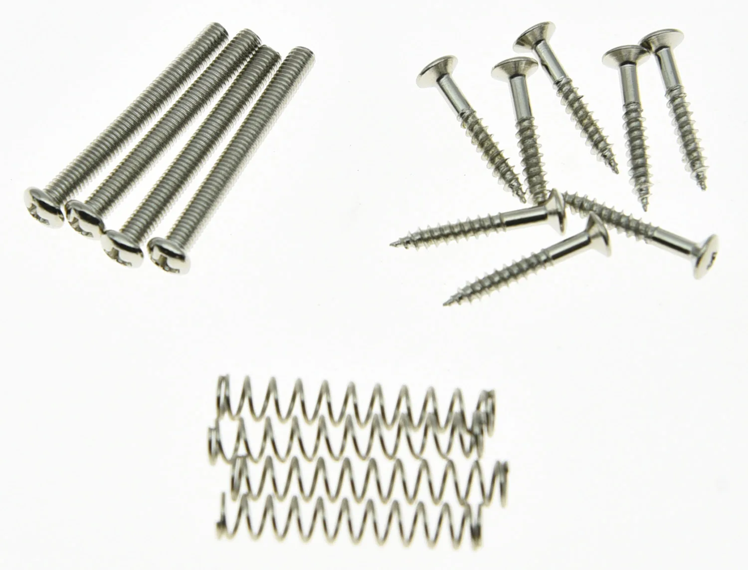 KAISH Humbucker Pickup Height Screws Kit Pickup Ring Surround Mounting Screws Nickle
KAISH Humbucker Pickup Height Screws Kit Pickup Ring Surround Mounting Screws Nickle