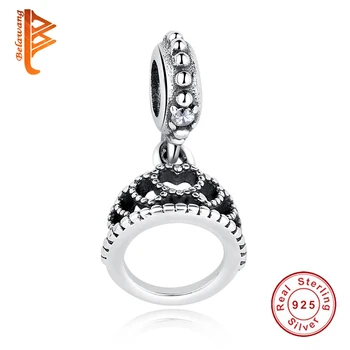 Fashion Real 100% 925 Sterling Silver Princess Heart Tiara Charm Beads Fit Original BW Bracelet Pendant DIY Jewelry Making
Fashion Real 100% 925 Sterling Silver Princess Heart Tiara Charm Beads Fit Original BW Bracelet Pendant DIY Jewelry Making