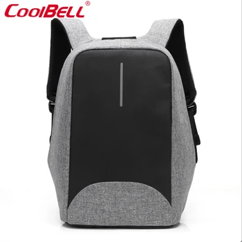 Cool Bell Anti-theft Notebook Backpack 15.6 inch Waterproof Computer Backpack for Men Women External USB Charge Laptop Bag
Cool Bell Anti-theft Notebook Backpack 15.6 inch Waterproof Computer Backpack for Men Women External USB Charge Laptop Bag