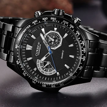 Men's Watches CURREN Fashion Business Quartz Watch Men Sport Full Steel Waterproof Wristwatch Male Clock Relogio Masculino
Men's Watches CURREN Fashion Business Quartz Watch Men Sport Full Steel Waterproof Wristwatch Male Clock Relogio Masculino