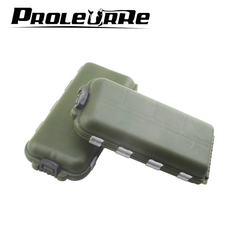 Proleurre Fishing Tackle Army Green Plastic Box 16 Compartments Storage Case Outdoor Fishing Swivels Lure Bait Storing Tool
Proleurre Fishing Tackle Army Green Plastic Box 16 Compartments Storage Case Outdoor Fishing Swivels Lure Bait Storing Tool