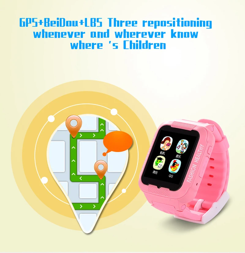 130198-K3-Waterproof smart watch for children-11
