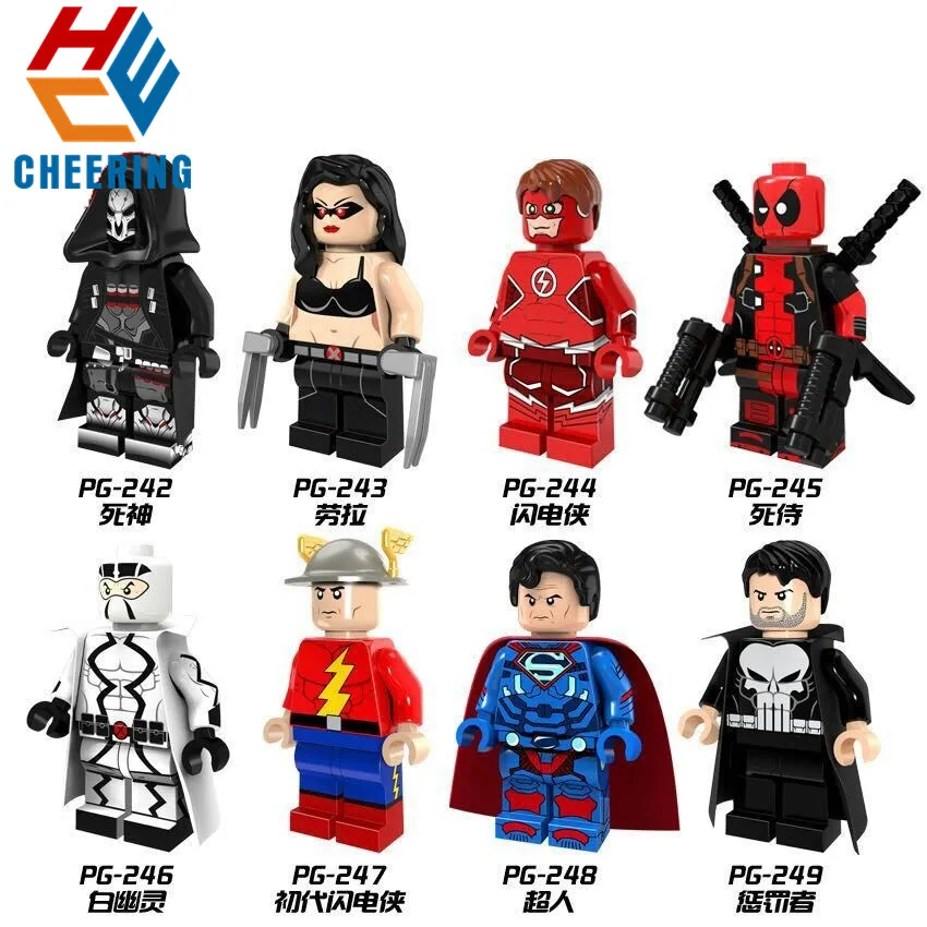 Single Sale Building Blocks Super Heroes X-23 The Punisher Laura Kinney Deadpool Reaper Gift Bricks Figures For Kids Toys PG8063
Single Sale Building Blocks Super Heroes X-23 The Punisher Laura Kinney Deadpool Reaper Gift Bricks Figures For Kids Toys PG8063