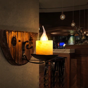 led e14 Loft Industrial Iron Wood Glass LED Lamp LED Light Wall lamp Wall Light Wall Sconce For Bar Store Foyer Bedroom
led e14 Loft Industrial Iron Wood Glass LED Lamp LED Light Wall lamp Wall Light Wall Sconce For Bar Store Foyer Bedroom