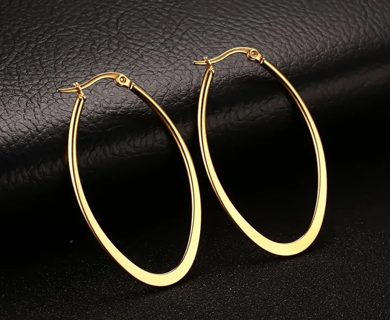 Fashion jewelry female 18K gold earrings titanium steel large circle earrings earrings for women Drop Earrings long earrings
Fashion jewelry female 18K gold earrings titanium steel large circle earrings earrings for women Drop Earrings long earrings