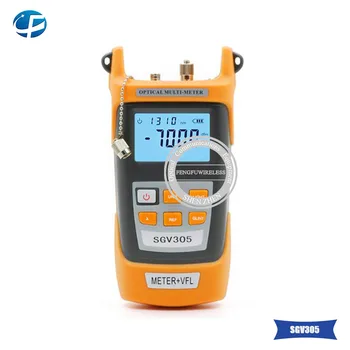 FENGFUWIRELESS SGV305 Handheld high precision Optical Power Meter -70 ~ + 3dBm and 5MW Laser Source Red Light Pen Fiber Tester
FENGFUWIRELESS SGV305 Handheld high precision Optical Power Meter -70 ~ + 3dBm and 5MW Laser Source Red Light Pen Fiber Tester