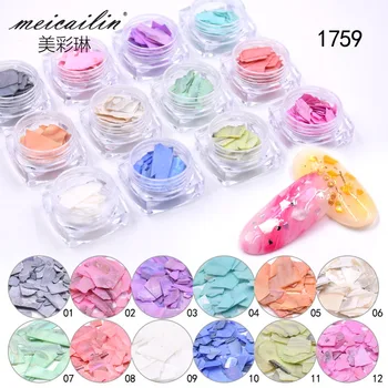 How sale 12 color/Sets 3d Charm Crushed Shell Fragment Stone Powder for False Acrylic UV Gel DIY Flake Nail Art Decorations Set
How sale 12 color/Sets 3d Charm Crushed Shell Fragment Stone Powder for False Acrylic UV Gel DIY Flake Nail Art Decorations Set