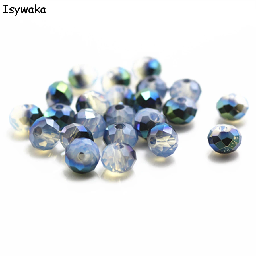 Isywaka Milky Green Colors 4*6mm 50pcs Rondelle Austria faceted Crystal Glass Beads Loose Round Beads for Jewelry Making
Isywaka Milky Green Colors 4*6mm 50pcs Rondelle Austria faceted Crystal Glass Beads Loose Round Beads for Jewelry Making