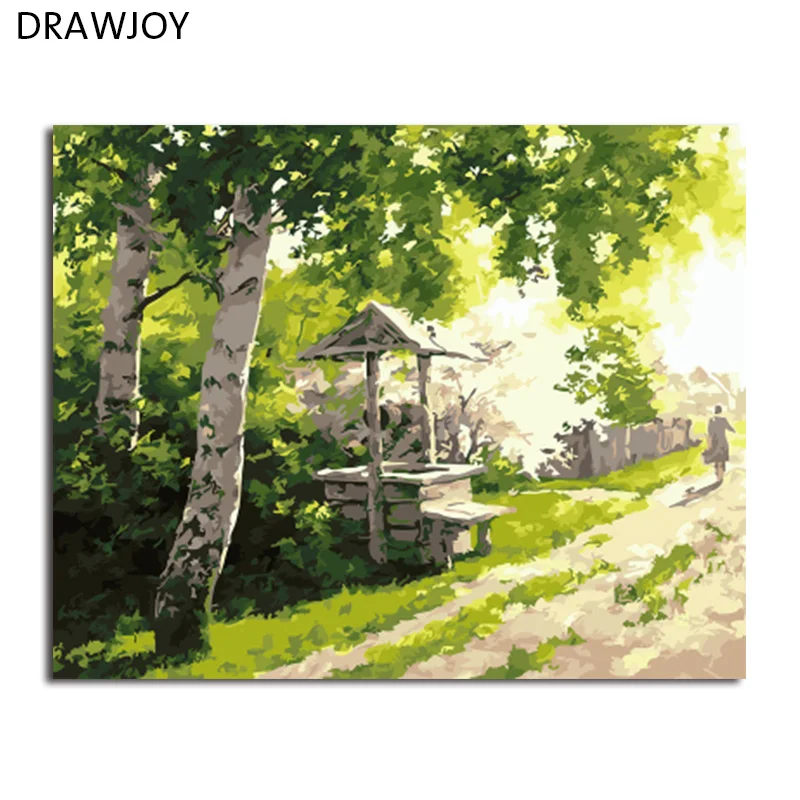 DRAWJOY Framed Landscape Pictures DIY Painting By Numbers Home Decor For Living Room Canvas Oil Painting
DRAWJOY Framed Landscape Pictures DIY Painting By Numbers Home Decor For Living Room Canvas Oil Painting