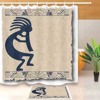 LB Abstract Retro Mayan and Inca Tribal Waterproof Shower Curtain And Mat Set Polyester Bathroom Fabric For Men Bathtub Decor
LB Abstract Retro Mayan and Inca Tribal Waterproof Shower Curtain And Mat Set Polyester Bathroom Fabric For Men Bathtub Decor