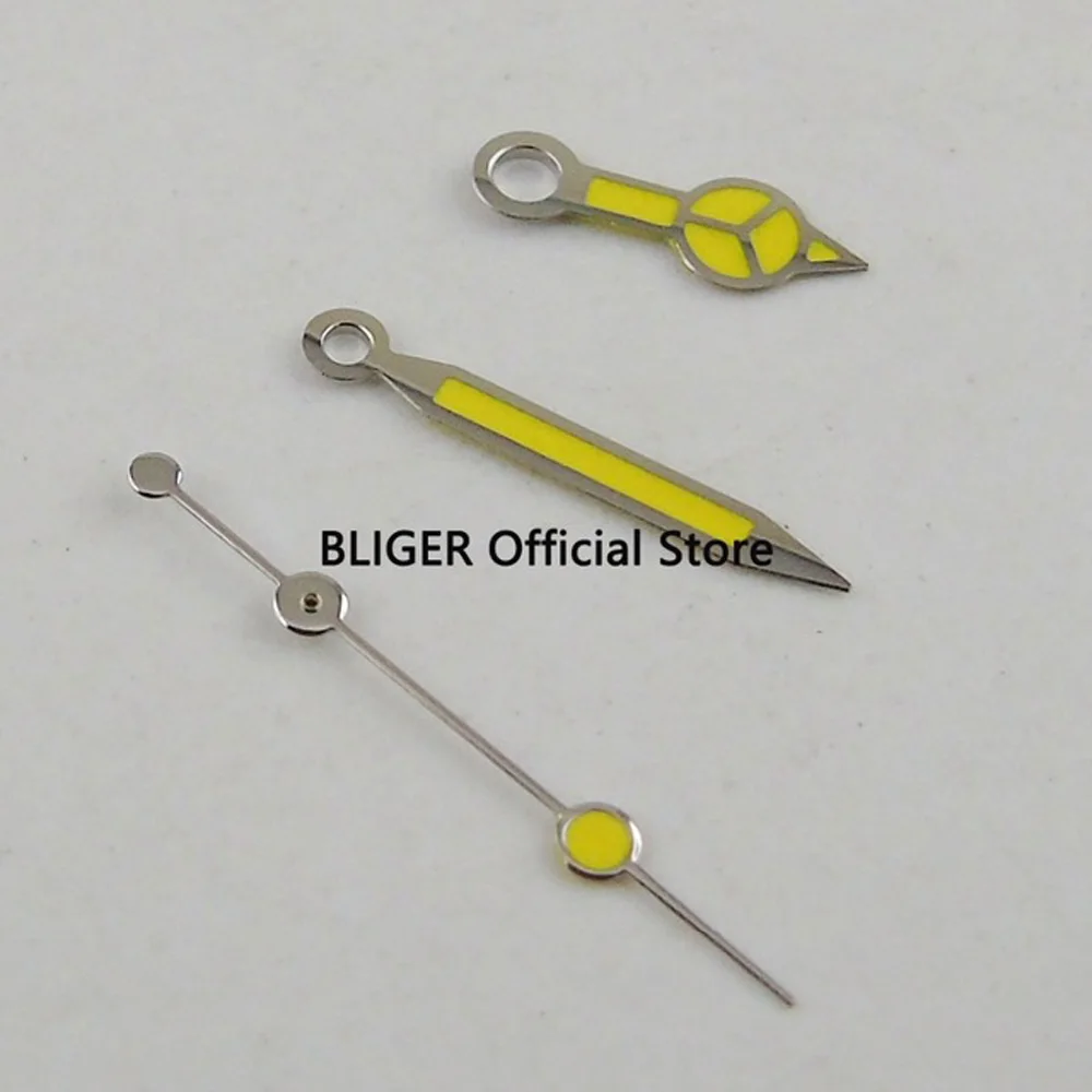 Luxury Brand New Silver Stainless Steel Edge Yellow Luminous Watch Hand for ETA DG Mingzhu 2813 Miyota 8215 8205 821A Movement
Luxury Brand New Silver Stainless Steel Edge Yellow Luminous Watch Hand for ETA DG Mingzhu 2813 Miyota 8215 8205 821A Movement