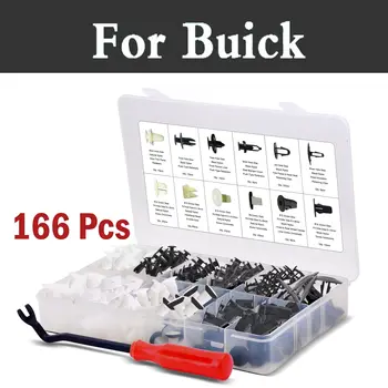 166x Push Fasteners Set Remover With Storage Case Rivets For Buick Lucerne Park Avenue Rainer Rendezvous Verano Auto Styling
166x Push Fasteners Set Remover With Storage Case Rivets For Buick Lucerne Park Avenue Rainer Rendezvous Verano Auto Styling