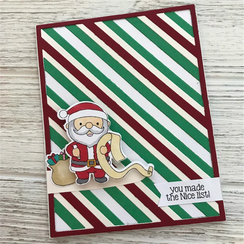 Naifumodo Stripes Background Metal Cutting Dies Scrapbooking and Card Making 2019 New Album Embossing Stencil Crafts Die cut
Naifumodo Stripes Background Metal Cutting Dies Scrapbooking and Card Making 2019 New Album Embossing Stencil Crafts Die cut