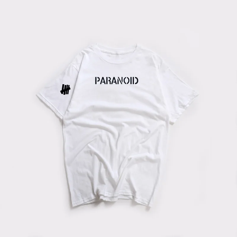 Men T Shirt Swag Cotton O-Neck Short Sleeves Paranid Letter Print Tee Shirt Hip Hop Kanye T-Shirts Undefeated Justin Bieber Tops
Men T Shirt Swag Cotton O-Neck Short Sleeves Paranid Letter Print Tee Shirt Hip Hop Kanye T-Shirts Undefeated Justin Bieber Tops