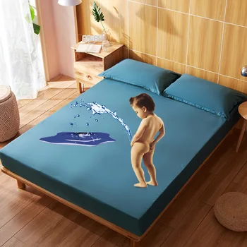 100% Waterproof Bed Sheet Mattress Pad Cover Anti Mites Bed Cover For Mattress Topper Fitted Sheet Mattress Cover
100% Waterproof Bed Sheet Mattress Pad Cover Anti Mites Bed Cover For Mattress Topper Fitted Sheet Mattress Cover