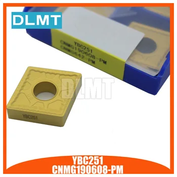 CNC turning inserts 10pcs/lot CNMG190608-PM YBC251 lathe cutting tools coated cemented carbide turning inserts steel finishing
CNC turning inserts 10pcs/lot CNMG190608-PM YBC251 lathe cutting tools coated cemented carbide turning inserts steel finishing