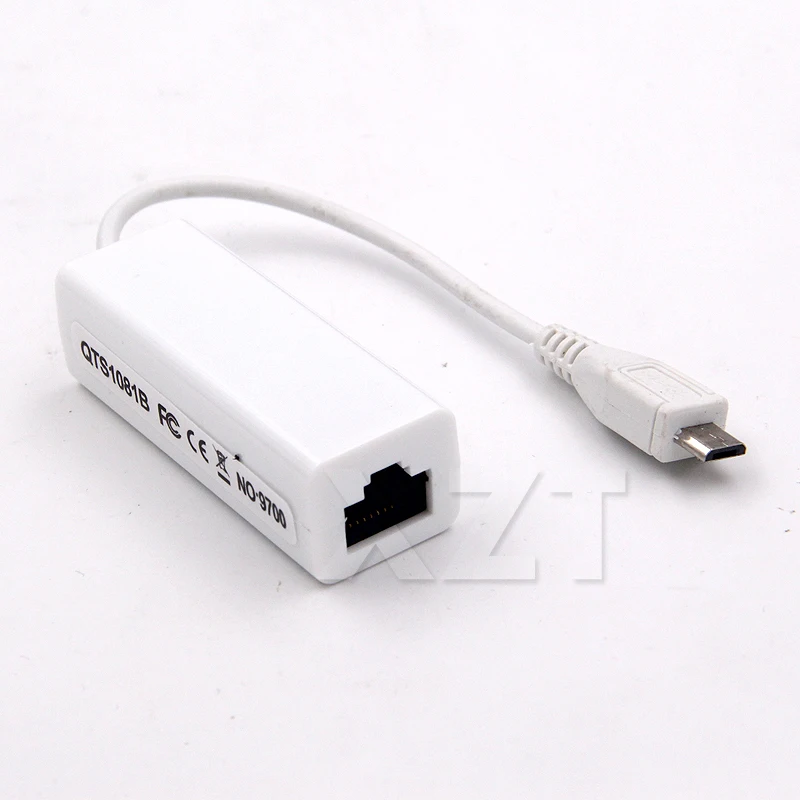 Micro USB to lan card Connector For Tablet 2.0 5 Pin 10/100 Male RJ45 Female Ethernet LAN Network Card Adapter
Micro USB to lan card Connector For Tablet 2.0 5 Pin 10/100 Male RJ45 Female Ethernet LAN Network Card Adapter