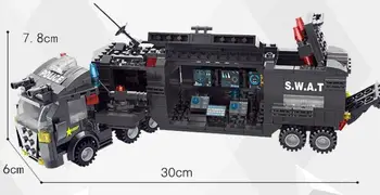 700PCS Blocks 8 in 3 Assembling plastic particles building blocks special police Cheetah team mobile combat educational toy
700PCS Blocks 8 in 3 Assembling plastic particles building blocks special police Cheetah team mobile combat educational toy