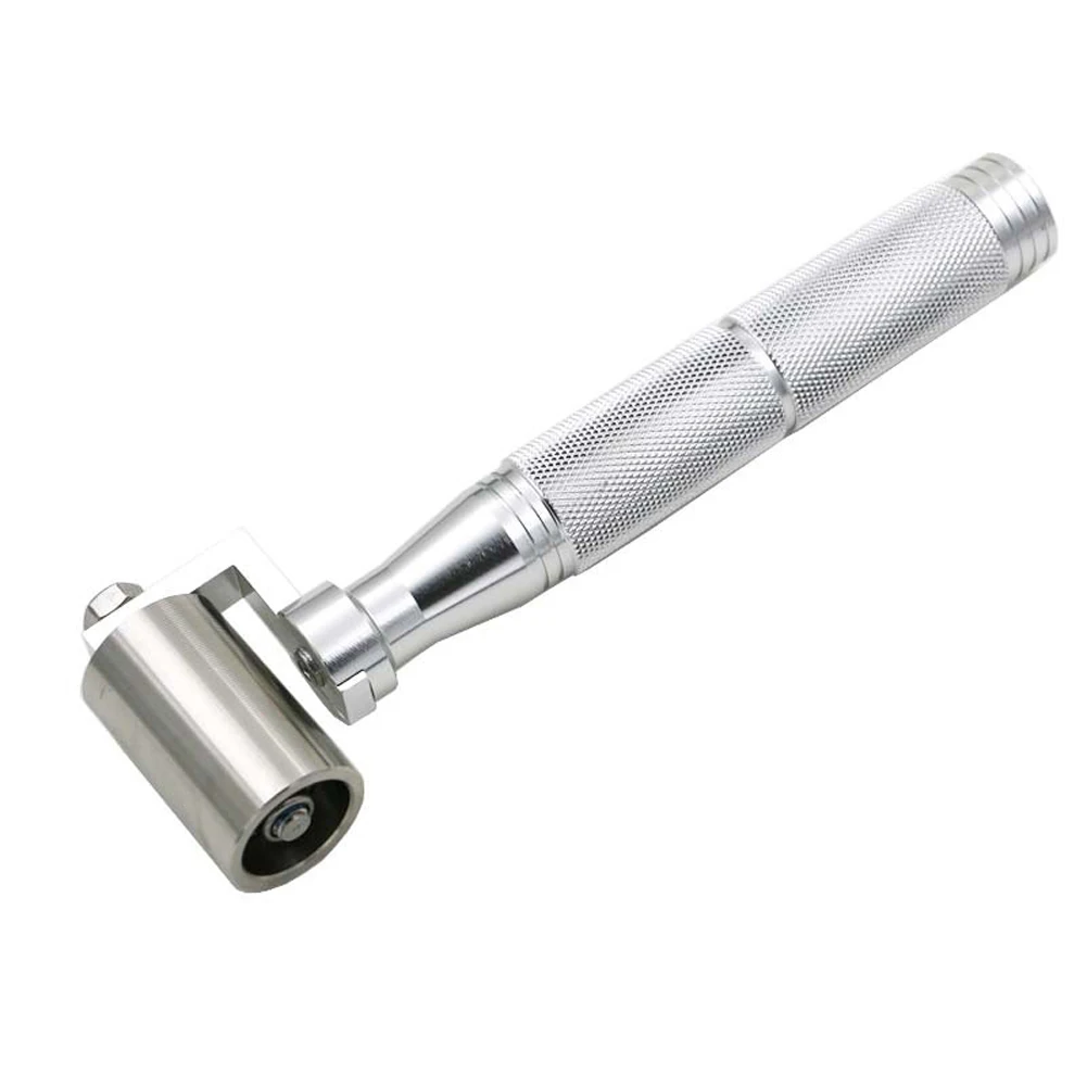 Stainless steel Flat Pressure Roller Wallpaper Apply Hand Tool W/ Bearing Apply DIY Hand Tool platen roller wheel Bearing silver
Stainless steel Flat Pressure Roller Wallpaper Apply Hand Tool W/ Bearing Apply DIY Hand Tool platen roller wheel Bearing silver