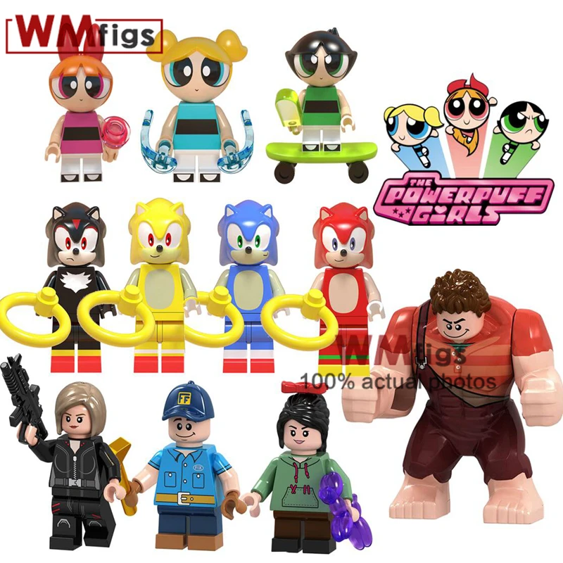 Buttercup Shadow the hedgehog Tails Knuckles Echidna Gizmo Super Heroes Building Blocks Toy for Children Gifts
Buttercup Shadow the hedgehog Tails Knuckles Echidna Gizmo Super Heroes Building Blocks Toy for Children Gifts